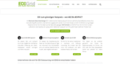 Desktop Screenshot of edigrid.de